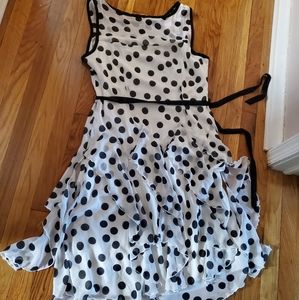 Polka dot dress